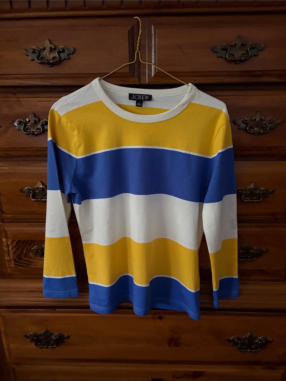 J Crew Striped Tee size Small